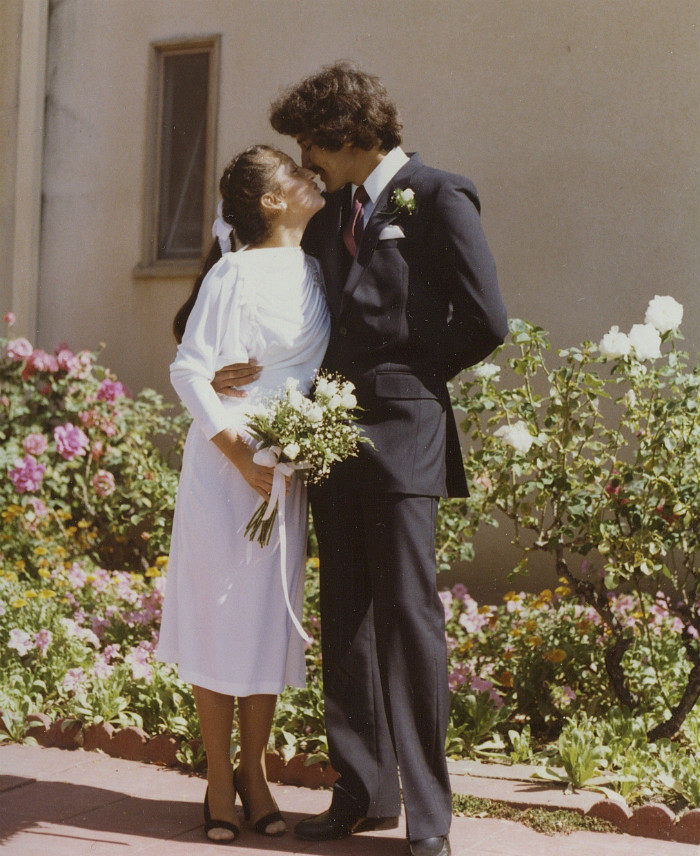 Amelia and Pedro Ceja's Wedding, 1980