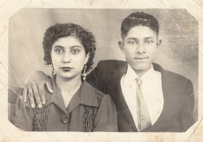 Juanita and Pablo Ceja, 1949