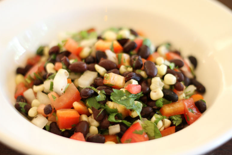 Black Bean and Corn Salad Recipe by Ceja Vineyards