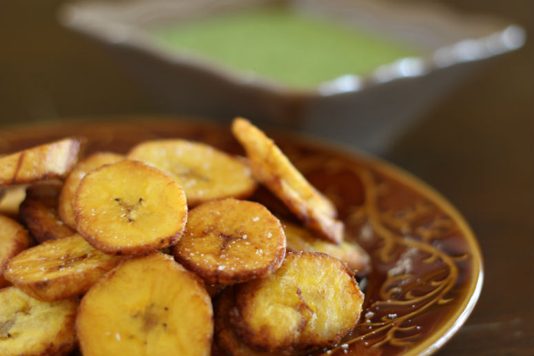 Fried Plantains or Tostones Recipe by Ceja Vineyards
