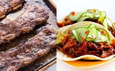 Korean Short Rib Tacos with Kogi Salsa