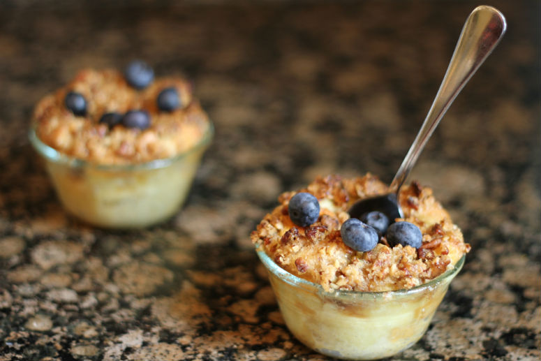Bread Pudding Recipe by Ceja Vineyards