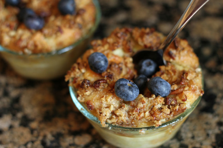 Bread Pudding Recipe by Ceja Vineyards