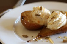 Wine Poached Pears