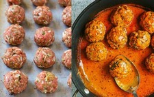 Albondigas en Salsa Roja (Mexican Meatballs in a Spicy Red Salsa)