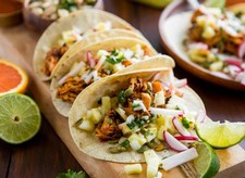 Tacos al Pastor with Pineapple-Jalapeño Salsa