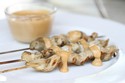 Chicken Skewers with Spicy Peanut Sauce